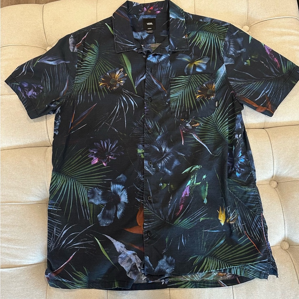 Vans Casual Button Down Tee